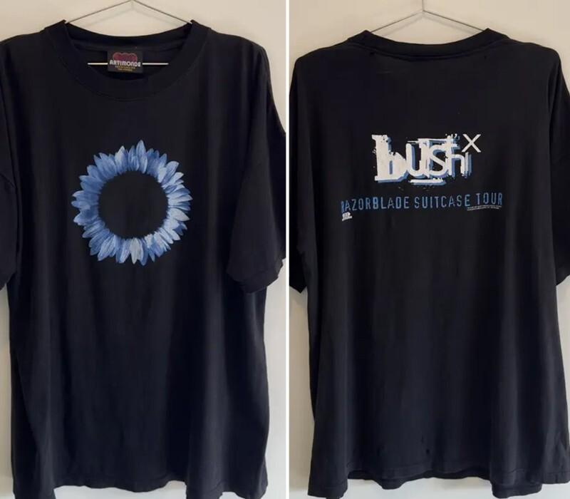 1997 Bush Razorblade Suitcase Tour Shirt 2 side black T shirt Unisex NH17439 Unisex T-Shirt XXXXL
1997 Bush Razorblade Suitcase Tour Shirt 2 side black T shirt Unisex NH17439 Unisex T-Shirt XXXXL