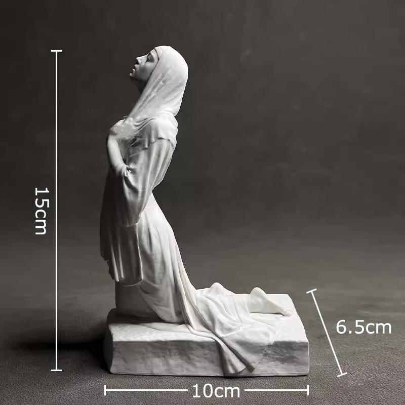 Devout Believers Plaster Statue Crafts Desk Decoration Ornaments Creative Believers Characters Sculpture Room Aesthetic Decor
Devout Believers Plaster Statue Crafts Desk Decoration Ornaments Creative Believers Characters Sculpture Room Aesthetic Decor