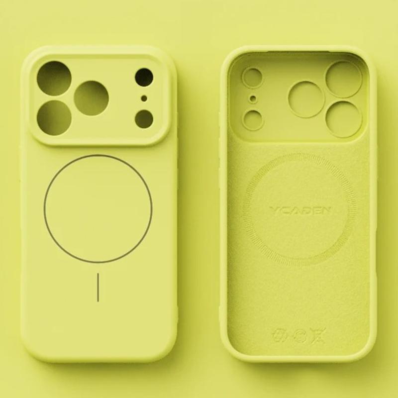 Magnetic Original Liquid Silicone For Magsafe Phone Case For iPhone 17 16 15 14 13 12 Pro Max 16 Plus 17Air Skin Feel Soft Cover For iPhone 12 жовтий
Magnetic Original Liquid Silicone For Magsafe Phone Case For iPhone 17 16 15 14 13 12 Pro Max 16 Plus 17Air Skin Feel Soft Cover For iPhone 12 жовтий