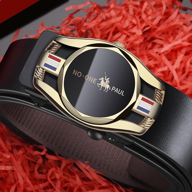 Men s Leather Belt 2025: Trendy Toothless Inner Wear Waistband for Young Style Enthusiasts - TikTok Hot Item 120 cm
Men s Leather Belt 2025: Trendy Toothless Inner Wear Waistband for Young Style Enthusiasts - TikTok Hot Item 120 cm