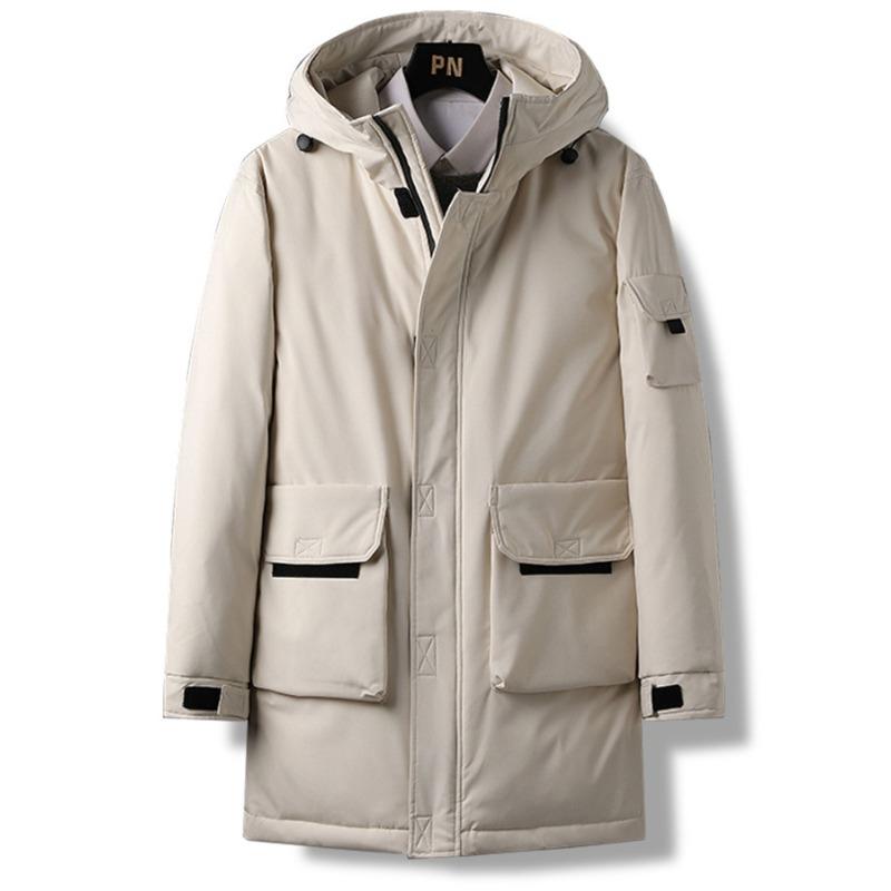 Winter Down Jacket - Thickened Men s Winter Casual Warm Coat XXXXL бежевий
Winter Down Jacket - Thickened Men s Winter Casual Warm Coat XXXXL бежевий