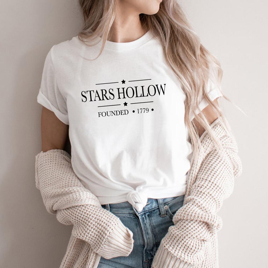 Футболка Stars Hollow Футболка Gilmore Girls Футболка женская с графическим принтом Футболка с коротким рукавом Повседневная футболка Футболка Stars Hollow Fans S чёрный
Футболка Stars Hollow Футболка Gilmore Girls Футболка женская с графическим принтом Футболка с коротким рукавом Повседневная футболка Футболка Stars Hollow Fans S чёрный