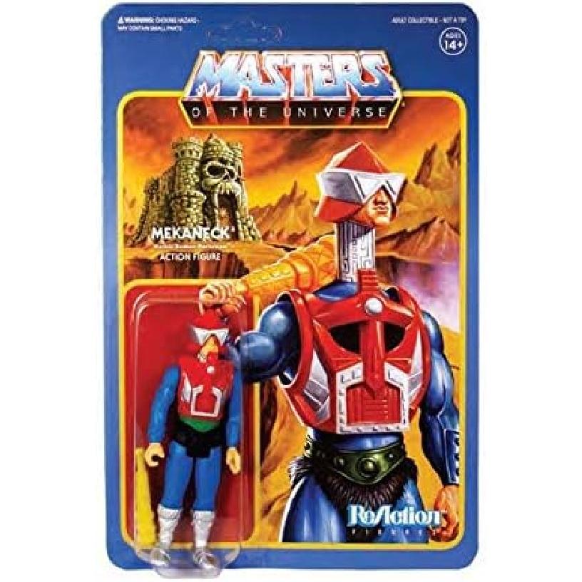 Motu 3.75 Reaction Series 4 Mekaneck Figure Super 7
Motu 3.75 Reaction Series 4 Mekaneck Figure Super 7
