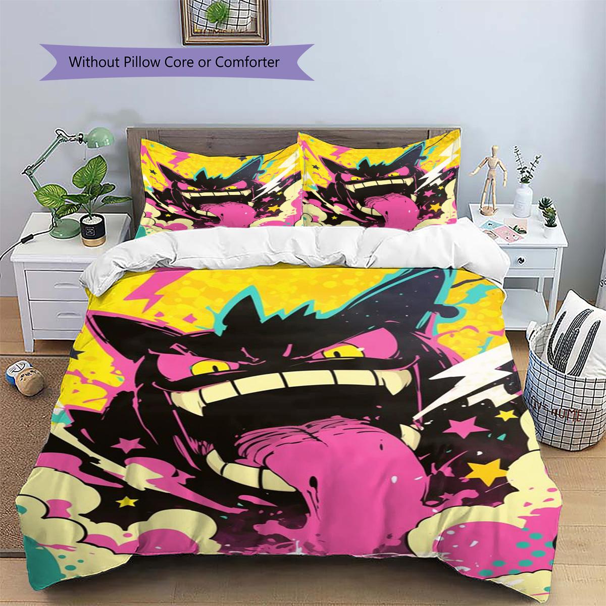 Ectoplasma Patterned Pillowcase & Duvet Cover Set Daily Bedroom Decor Bedding Special Present for Anime Lovers.-TING 135x200cm
Ectoplasma Patterned Pillowcase & Duvet Cover Set Daily Bedroom Decor Bedding Special Present for Anime Lovers.-TING 135x200cm