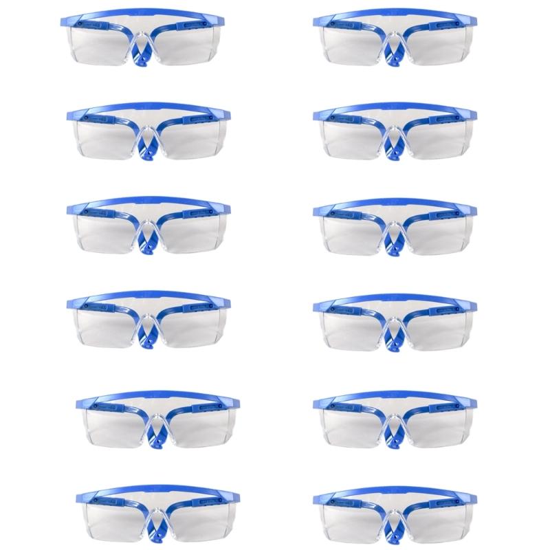 12Pcs Lightweight PVC Safety Goggles For Factory And Construction Workers Protective Clear Lens Industrial Use
12Pcs Lightweight PVC Safety Goggles For Factory And Construction Workers Protective Clear Lens Industrial Use