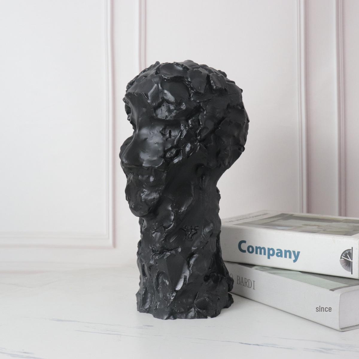 Modern Minimalist Resin Human Head Sculpture for Home or Office Decor 15*18*31CM чорний
Modern Minimalist Resin Human Head Sculpture for Home or Office Decor 15*18*31CM чорний