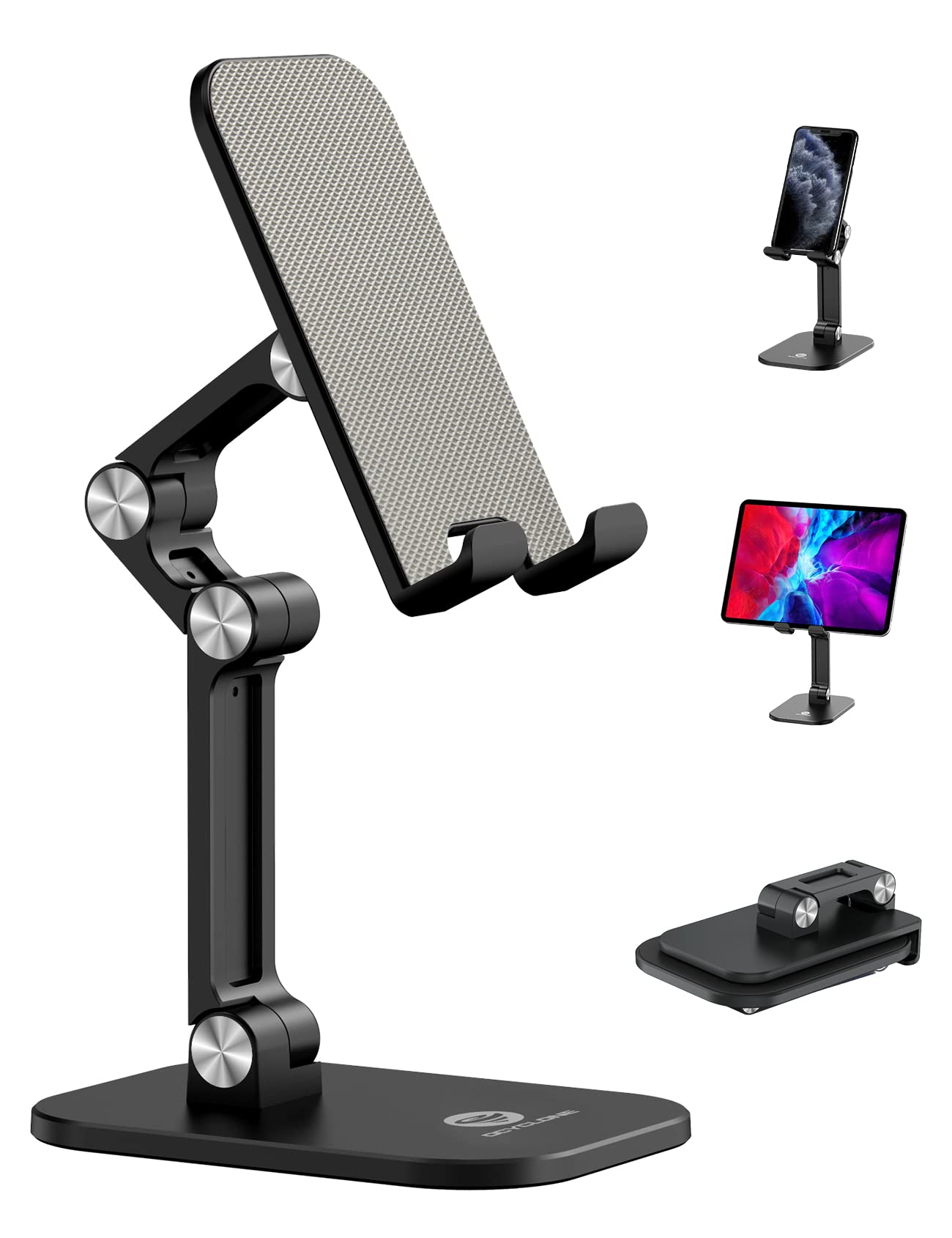 Phone Stand,Adjustable Height and Angle Foldable Cell Phone Stand Holder for Desk,Taller iPhone Stand Compatible with 4.7 -13 Smartphones iPad Tablet чорний
Phone Stand,Adjustable Height and Angle Foldable Cell Phone Stand Holder for Desk,Taller iPhone Stand Compatible with 4.7 -13 Smartphones iPad Tablet чорний