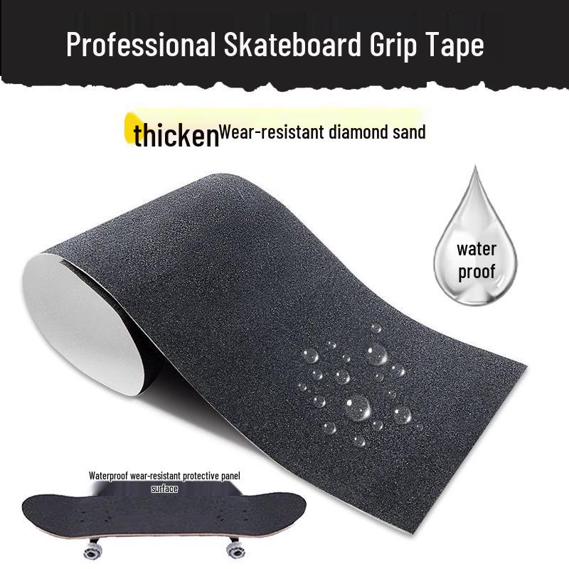 Black Waterproof Anti-Slip Double Kick Longboard Skateboard with Durable Diamond Sand Grip 1
Black Waterproof Anti-Slip Double Kick Longboard Skateboard with Durable Diamond Sand Grip 1
