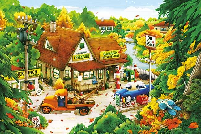 1000-878 Драйв-станция от Хироюки Таникавы, 1000 деталей (75 х 50 см) Пазл, Сделано в Японии, APPLEONE
1000-878 Драйв-станция от Хироюки Таникавы, 1000 деталей (75 х 50 см) Пазл, Сделано в Японии, APPLEONE