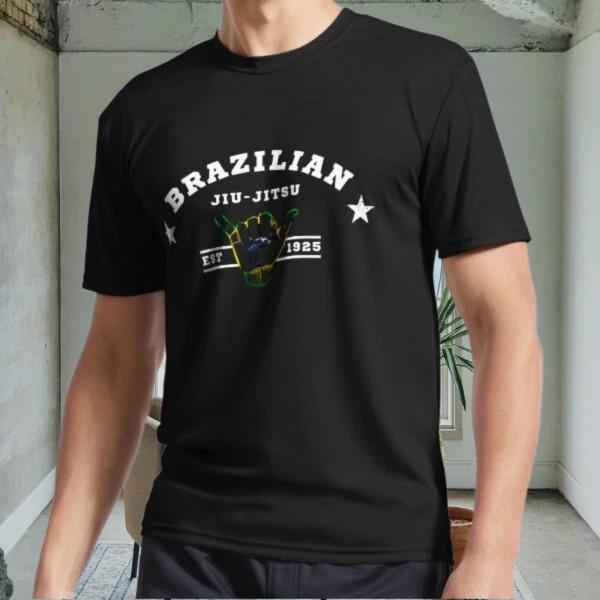 New Brazilian Jiu-Jitsu Active Logo Men s Black T shirt Funny Size S to 5XL L
New Brazilian Jiu-Jitsu Active Logo Men s Black T shirt Funny Size S to 5XL L