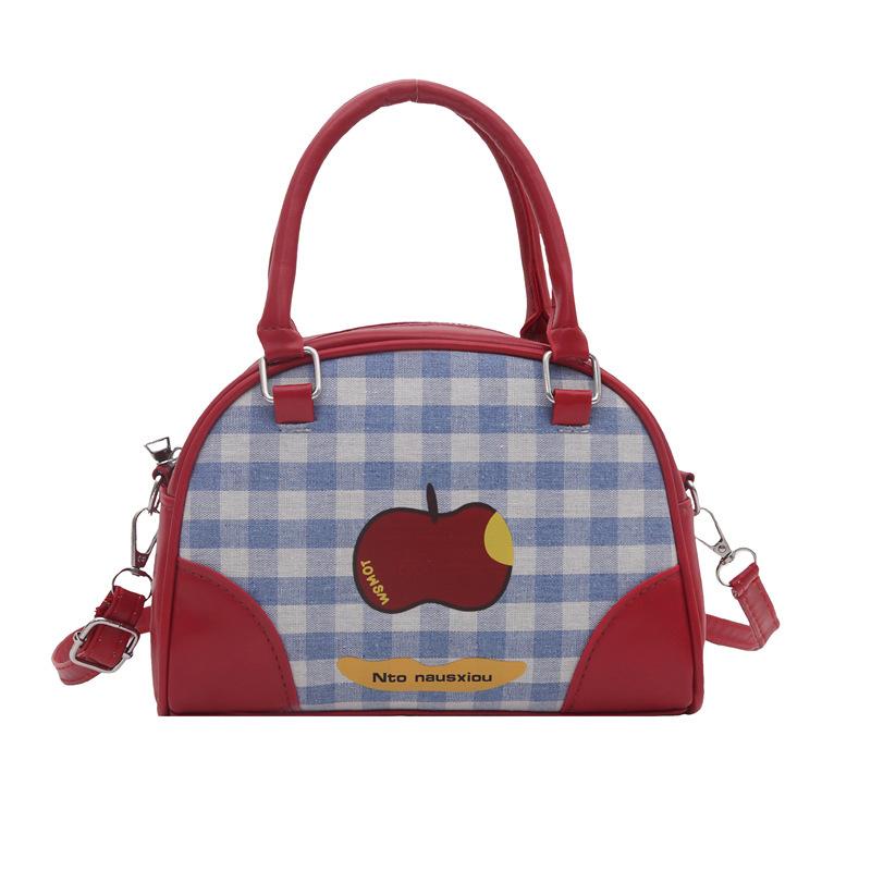 New bowling handbag bag women s bag cute apple bag niche highend shoulder bag червоний
New bowling handbag bag women s bag cute apple bag niche highend shoulder bag червоний