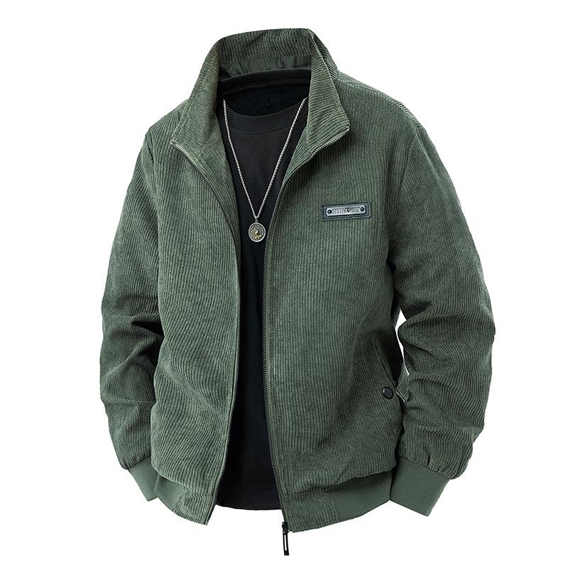 New Men s Trendy Corduroy Lapel Long Sleeve Casual Jacket 3XL армія зелений колір
New Men s Trendy Corduroy Lapel Long Sleeve Casual Jacket 3XL армія зелений колір