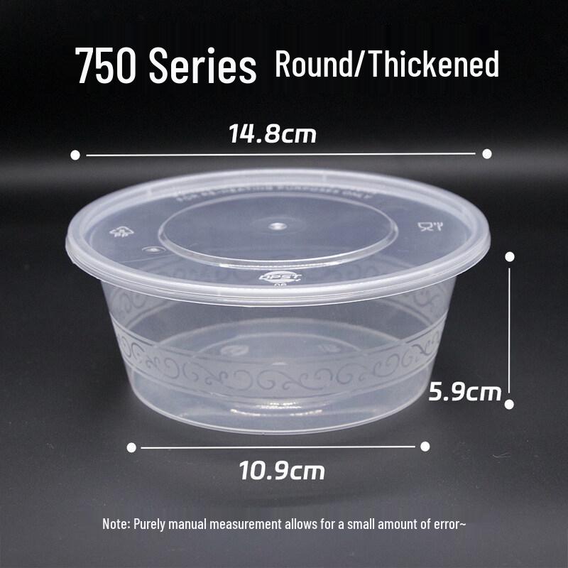Yuzhuxun Disposable Round Plastic Meal Boxes with Lids
Yuzhuxun Disposable Round Plastic Meal Boxes with Lids