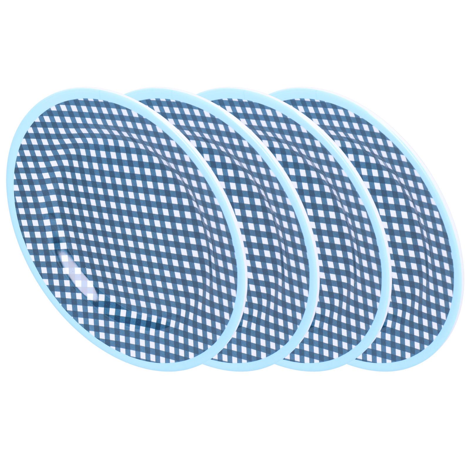 4PCS 9in Salad Plate Fruit Plate Dessert Cake Dishes Pastry Tray Tableware DecorationDark Blue Grid
4PCS 9in Salad Plate Fruit Plate Dessert Cake Dishes Pastry Tray Tableware DecorationDark Blue Grid