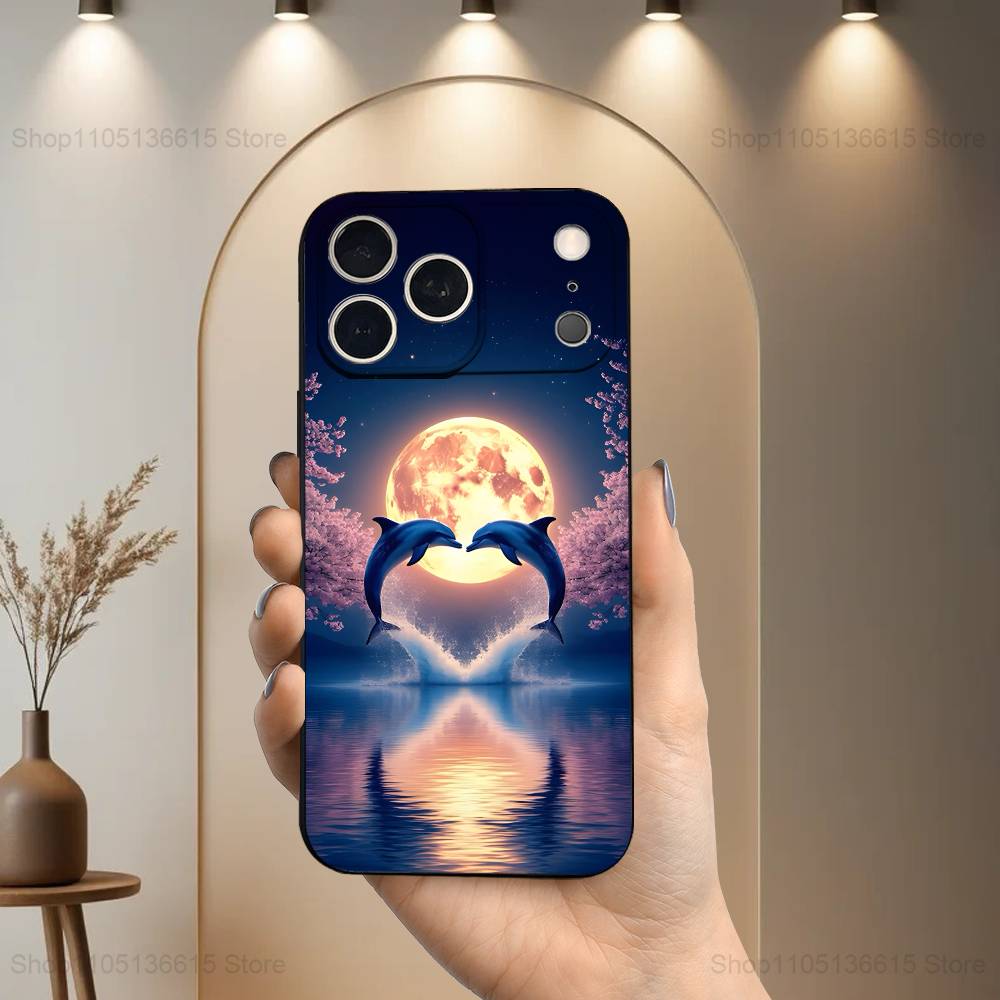 Ocean Dolphins Cute For iPhone 13,16,11,14,17,12,15,Plus,Pro Max,XS,X,XR,SE,Mini,8,7,Phone Case Soft Silicone Black iPhone17Promax
Ocean Dolphins Cute For iPhone 13,16,11,14,17,12,15,Plus,Pro Max,XS,X,XR,SE,Mini,8,7,Phone Case Soft Silicone Black iPhone17Promax