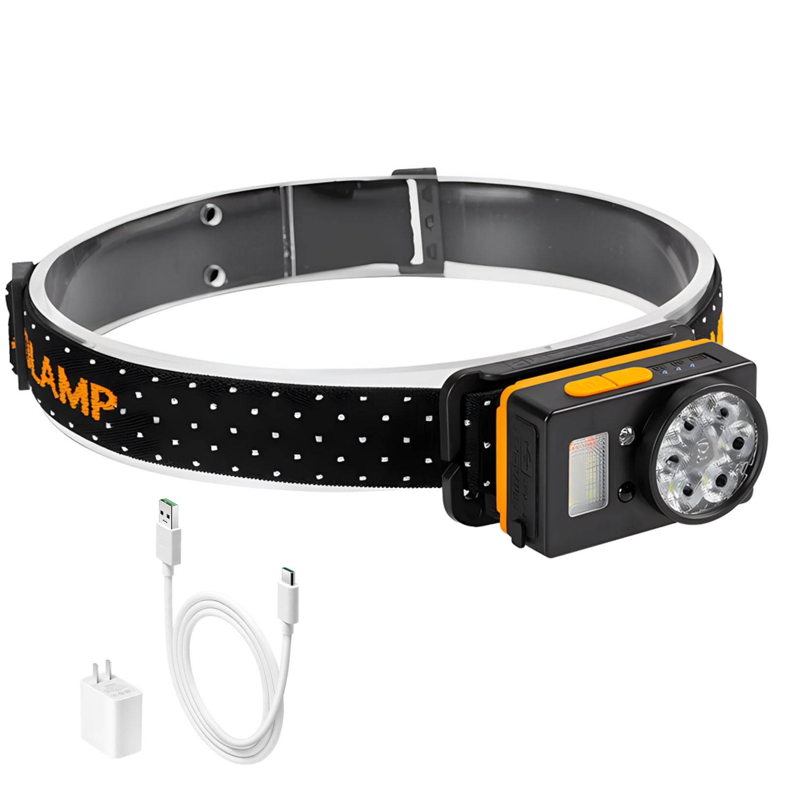 Elemirance LED Headlamp Flashlight Outdoor Camping Headlamp with Adjustable Headband -
Elemirance LED Headlamp Flashlight Outdoor Camping Headlamp with Adjustable Headband -