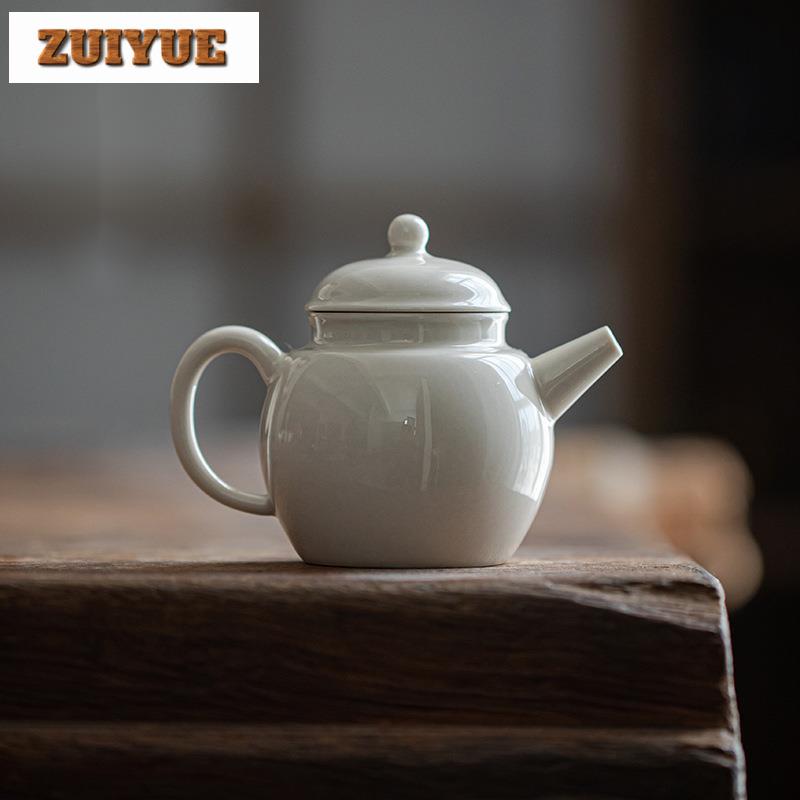 Handmade Plant Ash Glazed Tea Pot Japanese Single Pot with Filter Teapot Elegant Tea Soaking Kettle Teaset Supplies Craft 100ml
Handmade Plant Ash Glazed Tea Pot Japanese Single Pot with Filter Teapot Elegant Tea Soaking Kettle Teaset Supplies Craft 100ml