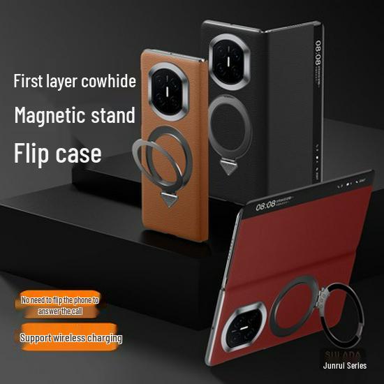 Surada Cowhide Magnetic Stand Flip Case for Huawei Mate X7/X6 Huawei Mate 70 Pro/70 Pro+
Surada Cowhide Magnetic Stand Flip Case for Huawei Mate X7/X6 Huawei Mate 70 Pro/70 Pro+