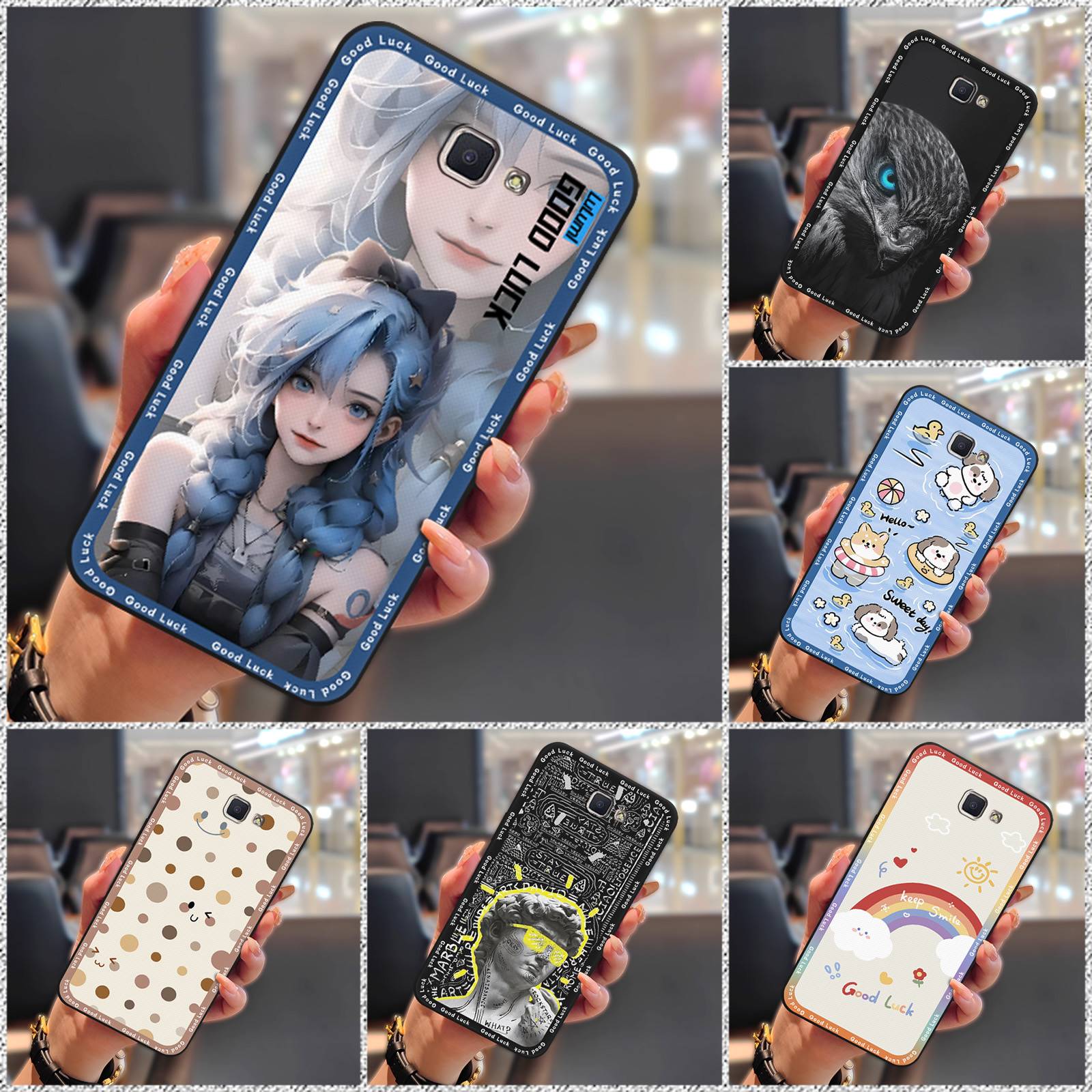 Full wrap protective Phone Case For Samsung Galaxy J7 Prime/2/2018/ON7 2016/G610F Durable Anti-dust TPU Cartoon Silicone Samsung Galaxy J7 Prime/2
Full wrap protective Phone Case For Samsung Galaxy J7 Prime/2/2018/ON7 2016/G610F Durable Anti-dust TPU Cartoon Silicone Samsung Galaxy J7 Prime/2