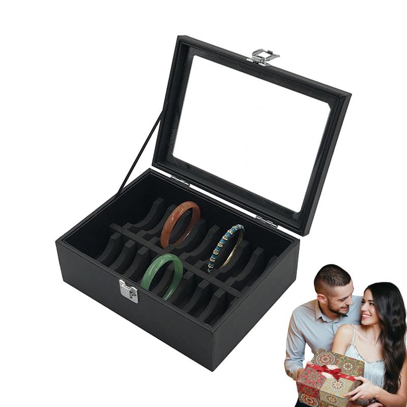 Bracelet Storage Organizer Bangle Organizer 10/20 Slots Bangle Storage Display Case Transparent Lid Jewelry Box Dustproof Holder
Bracelet Storage Organizer Bangle Organizer 10/20 Slots Bangle Storage Display Case Transparent Lid Jewelry Box Dustproof Holder