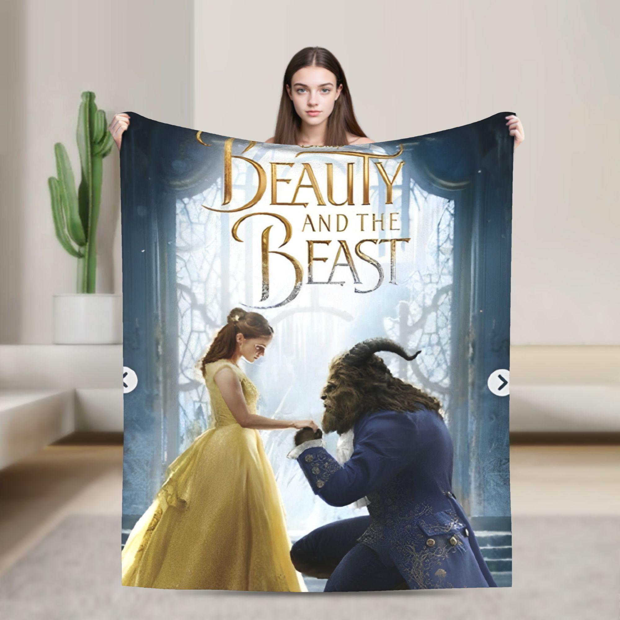 Beauty and The Beast Blanket Airplane Travel Flannel Throw Blanket For Couch Chair Sofa Bed Warm Custom Quality Bedspread 75x90cm
Beauty and The Beast Blanket Airplane Travel Flannel Throw Blanket For Couch Chair Sofa Bed Warm Custom Quality Bedspread 75x90cm