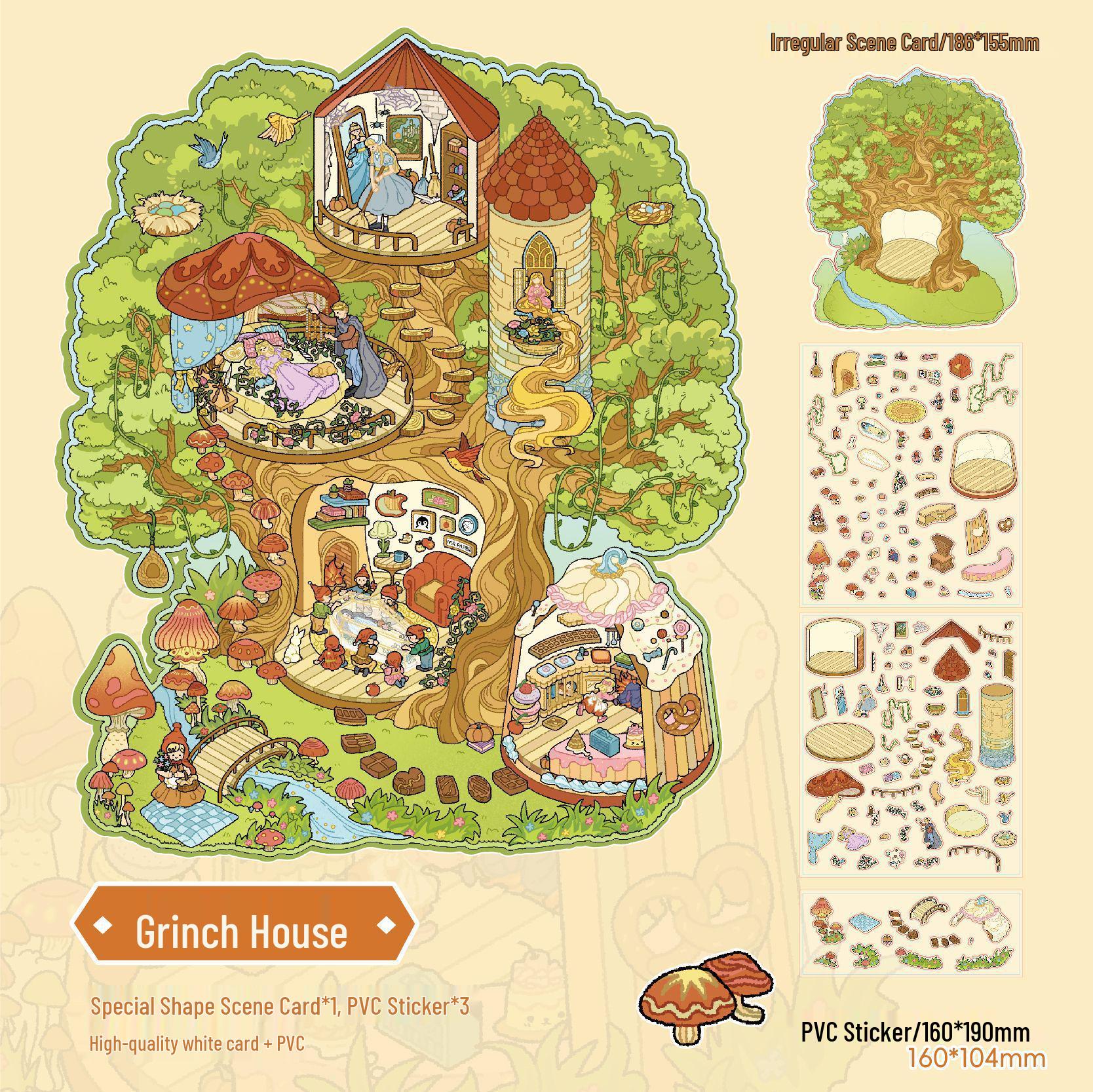 Mr. Paper 3D Fairy Tale Diorama Stickers: Fun Journal Toy for Kids
Mr. Paper 3D Fairy Tale Diorama Stickers: Fun Journal Toy for Kids