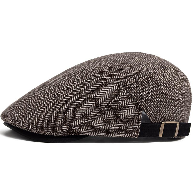 New Herringbone Vintage Beret Men Autumn Winter Casual Flat Visor Hat Berets Retro Fashion Newsboy Cap Men s Adjustable хакі
New Herringbone Vintage Beret Men Autumn Winter Casual Flat Visor Hat Berets Retro Fashion Newsboy Cap Men s Adjustable хакі