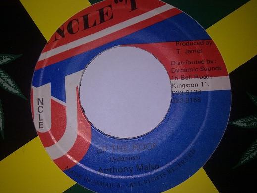 7inch Record ANTHONY MALVO - Up The Roof NONE Uncle T 1988 Jamaica Reggae, Ska & Dub Used
7inch Record ANTHONY MALVO - Up The Roof NONE Uncle T 1988 Jamaica Reggae, Ska & Dub Used