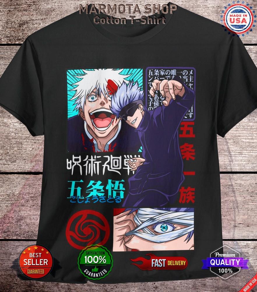 Gojo Satoru Jujutsu Kaisen T-Shirt Sukuna Anime Japanese Tee Shirt Manga JJK M
Gojo Satoru Jujutsu Kaisen T-Shirt Sukuna Anime Japanese Tee Shirt Manga JJK M