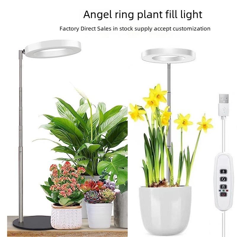 LED Telescopic Plant Light: Full Spectrum Grow Lamp with Red & Blue Ring for Succulents and Flowers Single Head Warm White 5W 3.5-inch
LED Telescopic Plant Light: Full Spectrum Grow Lamp with Red & Blue Ring for Succulents and Flowers Single Head Warm White 5W 3.5-inch