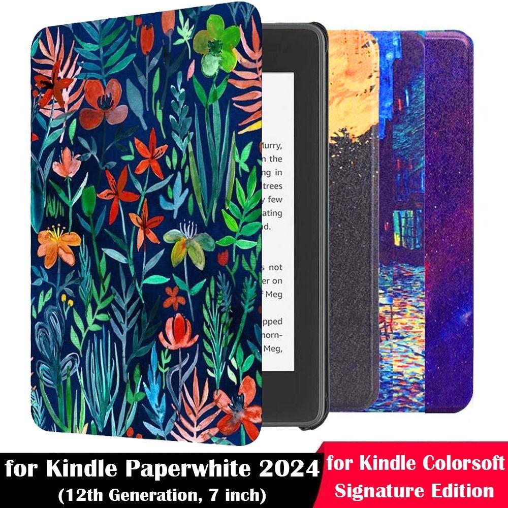 Auto Wake/Sleep eReader Cover Shockproof Funda for Kindle Paperwhite 2024 7inch 12th Generation 18
Auto Wake/Sleep eReader Cover Shockproof Funda for Kindle Paperwhite 2024 7inch 12th Generation 18