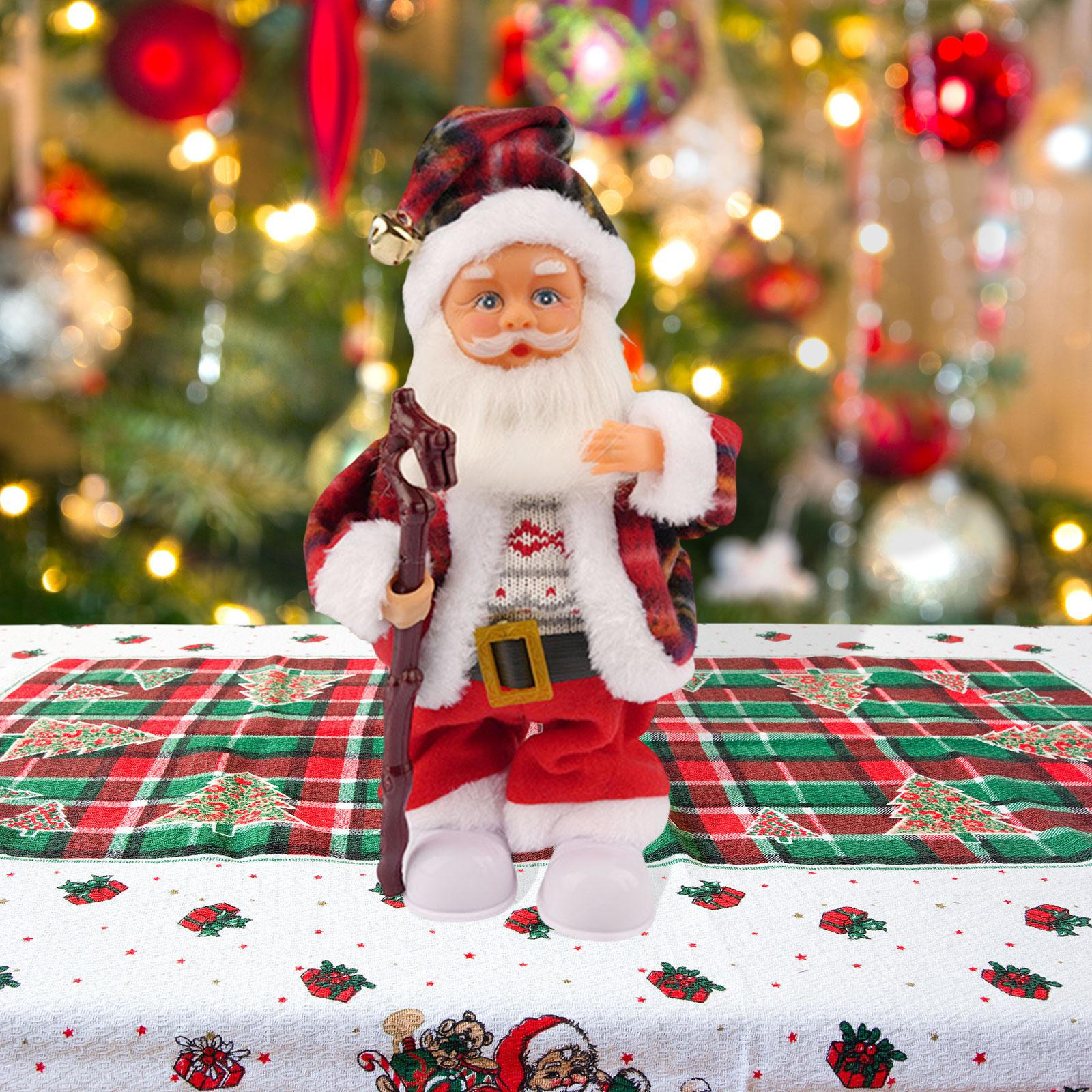 Christmas Singing Santa Toy Ornament Gifts Funny Xmas Figure for Kids Style E
Christmas Singing Santa Toy Ornament Gifts Funny Xmas Figure for Kids Style E