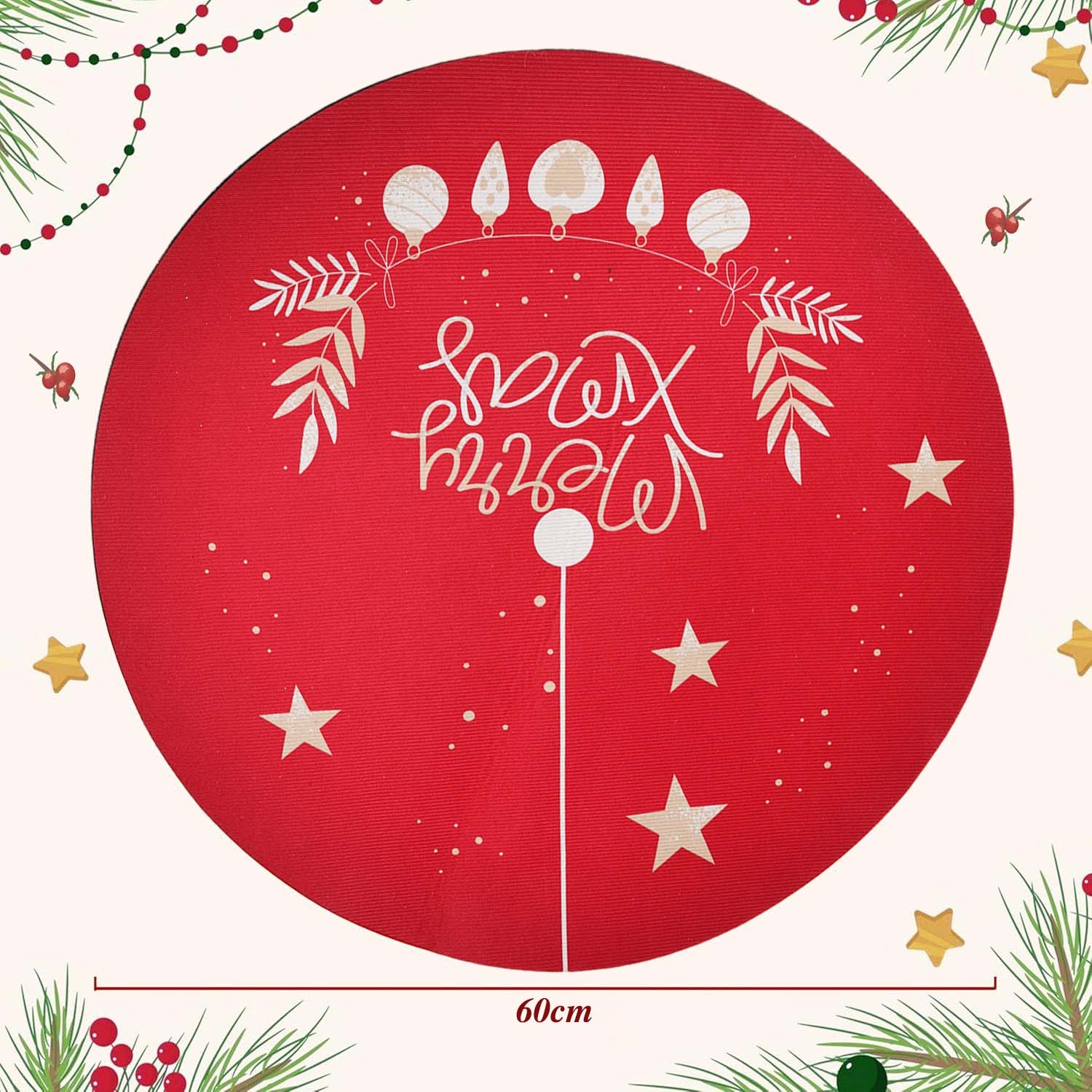60cm Christmas Tree Skirt with Snowflake Santa Design Round Crystal Velvet Carpet Christmas Bedroom Atmosphere Decoration Rug 60cm
60cm Christmas Tree Skirt with Snowflake Santa Design Round Crystal Velvet Carpet Christmas Bedroom Atmosphere Decoration Rug 60cm