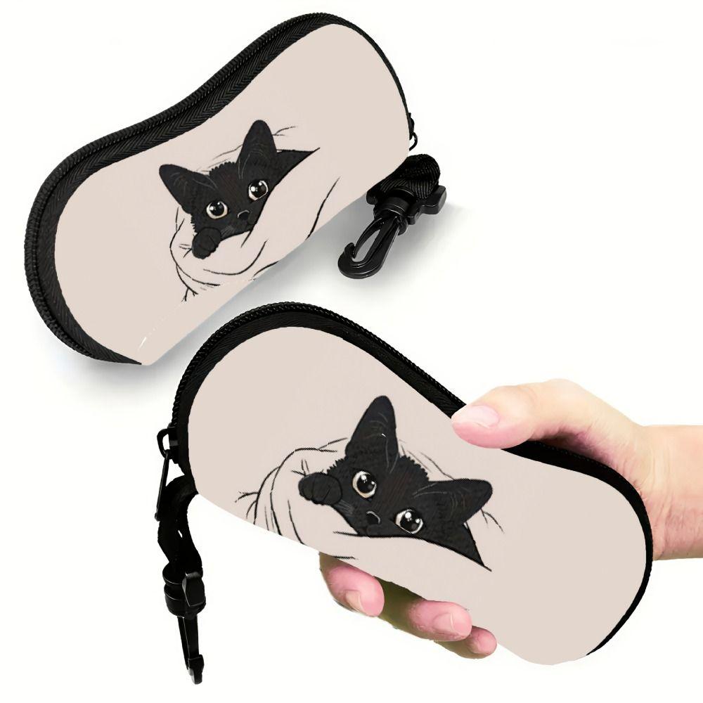 with Keyring Sunglasses Storage Bag Solid Color SunGlasses Holder Eyewear Accessories 4
with Keyring Sunglasses Storage Bag Solid Color SunGlasses Holder Eyewear Accessories 4