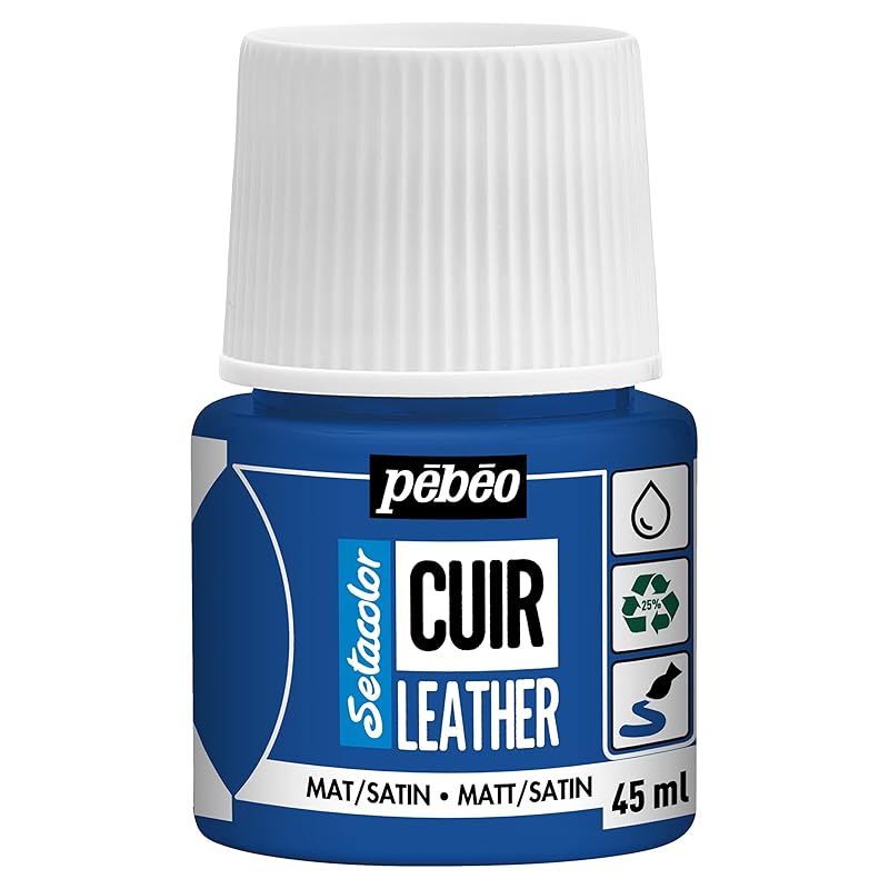 Pebeo leather paint For customizing and repairing leather and synthetic leather products water-based acrylic paint Seta color leather (for leather)
Pebeo leather paint For customizing and repairing leather and synthetic leather products water-based acrylic paint Seta color leather (for leather)