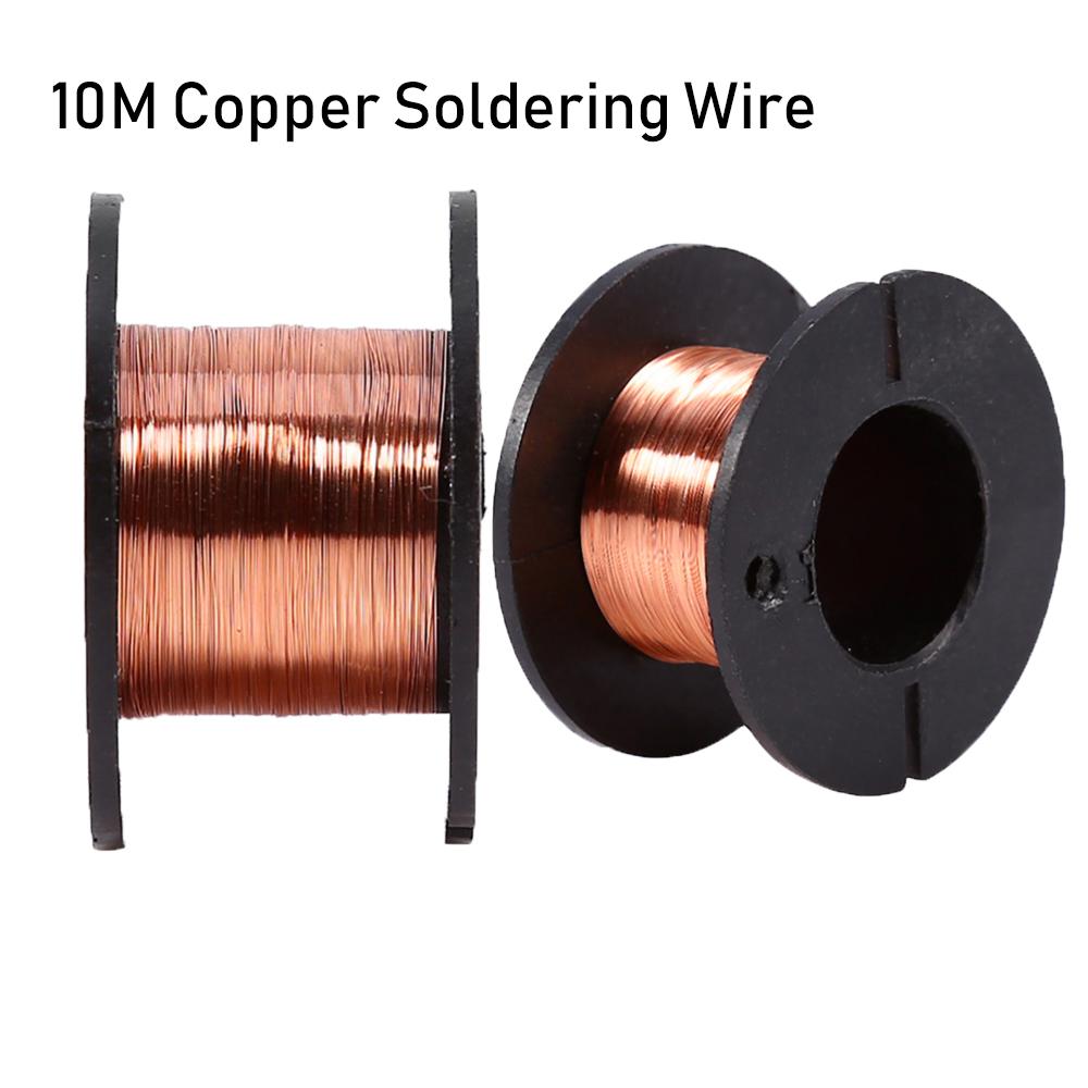 0.1mm PCB Link Jumper Wire Maintenance Jump Line Copper Soldering Wire for Mobile Phone Computer PCB Welding Repair Tools 1PC
0.1mm PCB Link Jumper Wire Maintenance Jump Line Copper Soldering Wire for Mobile Phone Computer PCB Welding Repair Tools 1PC