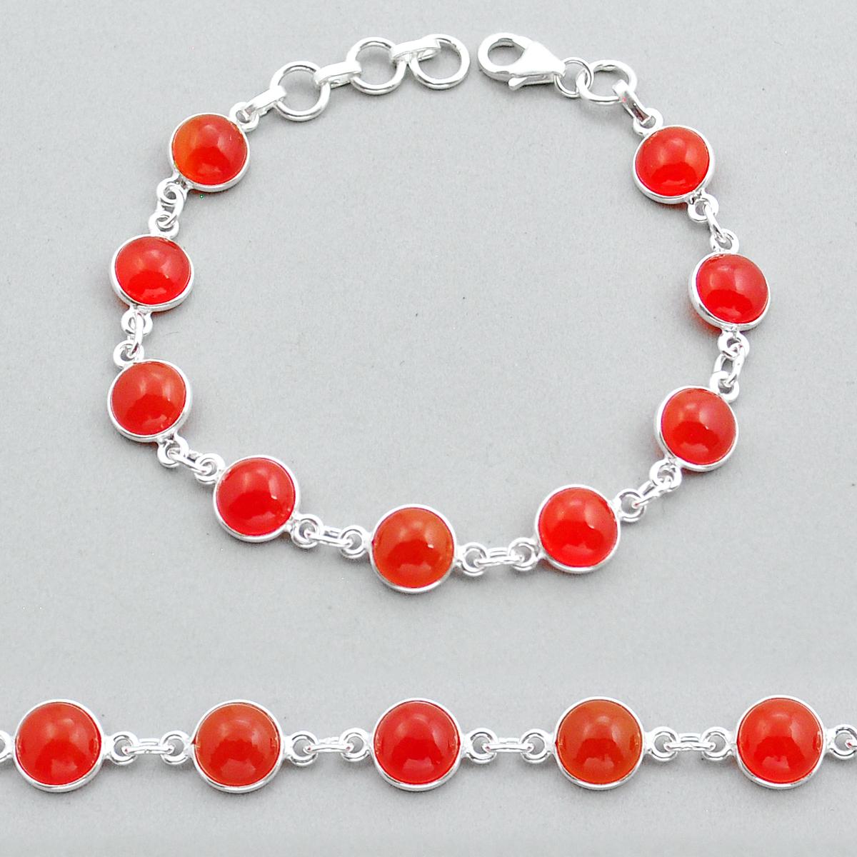 Браслет из стерлингового серебра 925 пробы с оранжевым сердоликом 22,92 карата, ювелирные изделия ручной работы
Браслет из стерлингового серебра 925 пробы с оранжевым сердоликом 22,92 карата, ювелирные изделия ручной работы