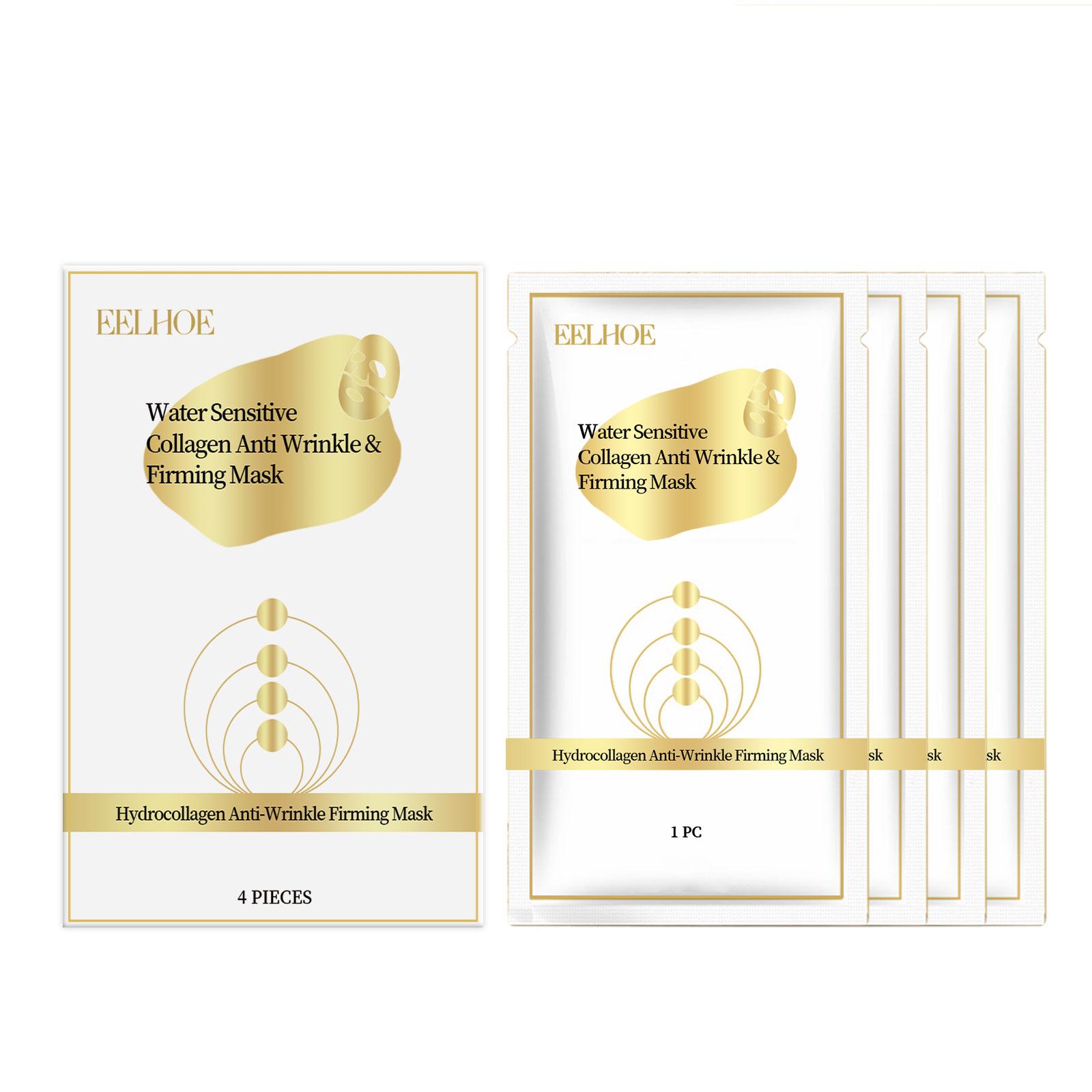 EELHOE Collagen Mask (4pcs): Reduces fine lines, firms and smooths skin, provides antioxidant benefits, nourishes, moisturizes, and fights wrinkles.
EELHOE Collagen Mask (4pcs): Reduces fine lines, firms and smooths skin, provides antioxidant benefits, nourishes, moisturizes, and fights wrinkles.