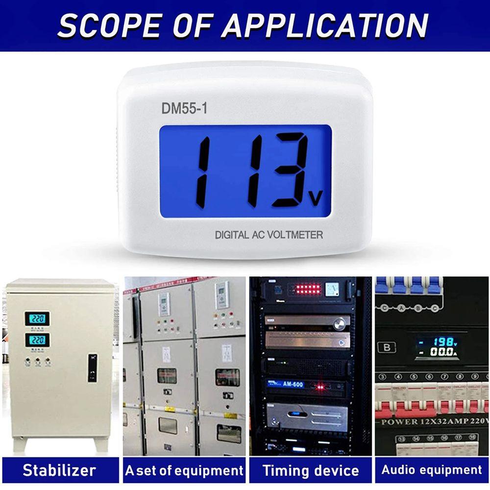 110V 220V LCD Display Socket Voltage Tester Digital Voltmeter EU US Plug Wall Flat Voltage Meter 
110V 220V LCD Display Socket Voltage Tester Digital Voltmeter EU US Plug Wall Flat Voltage Meter