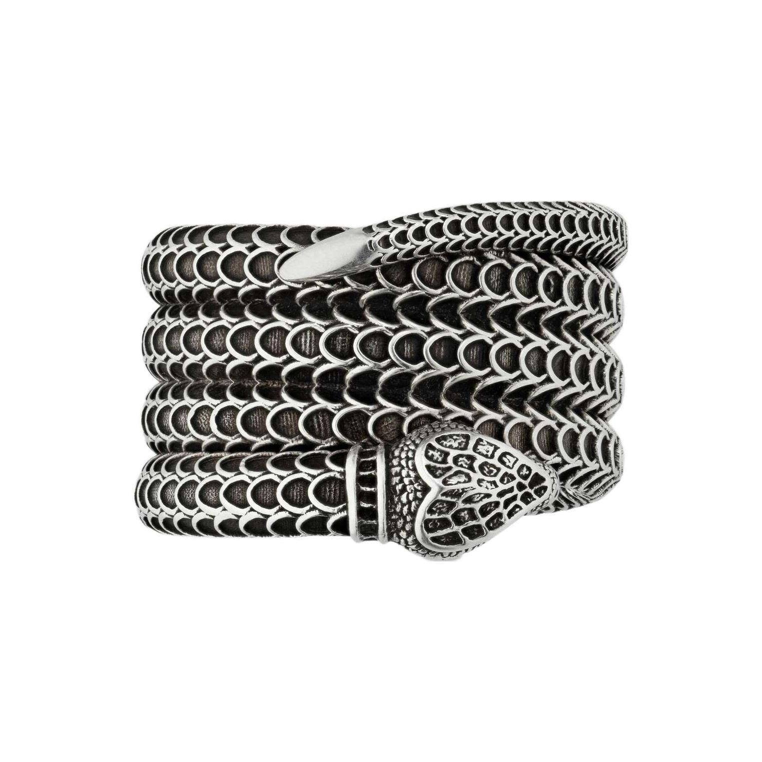 Gucci Garden Silver Snake Vintage Matte 925 Silver Ring Unisex ring 577292-J8400-0811 18
Gucci Garden Silver Snake Vintage Matte 925 Silver Ring Unisex ring 577292-J8400-0811 18