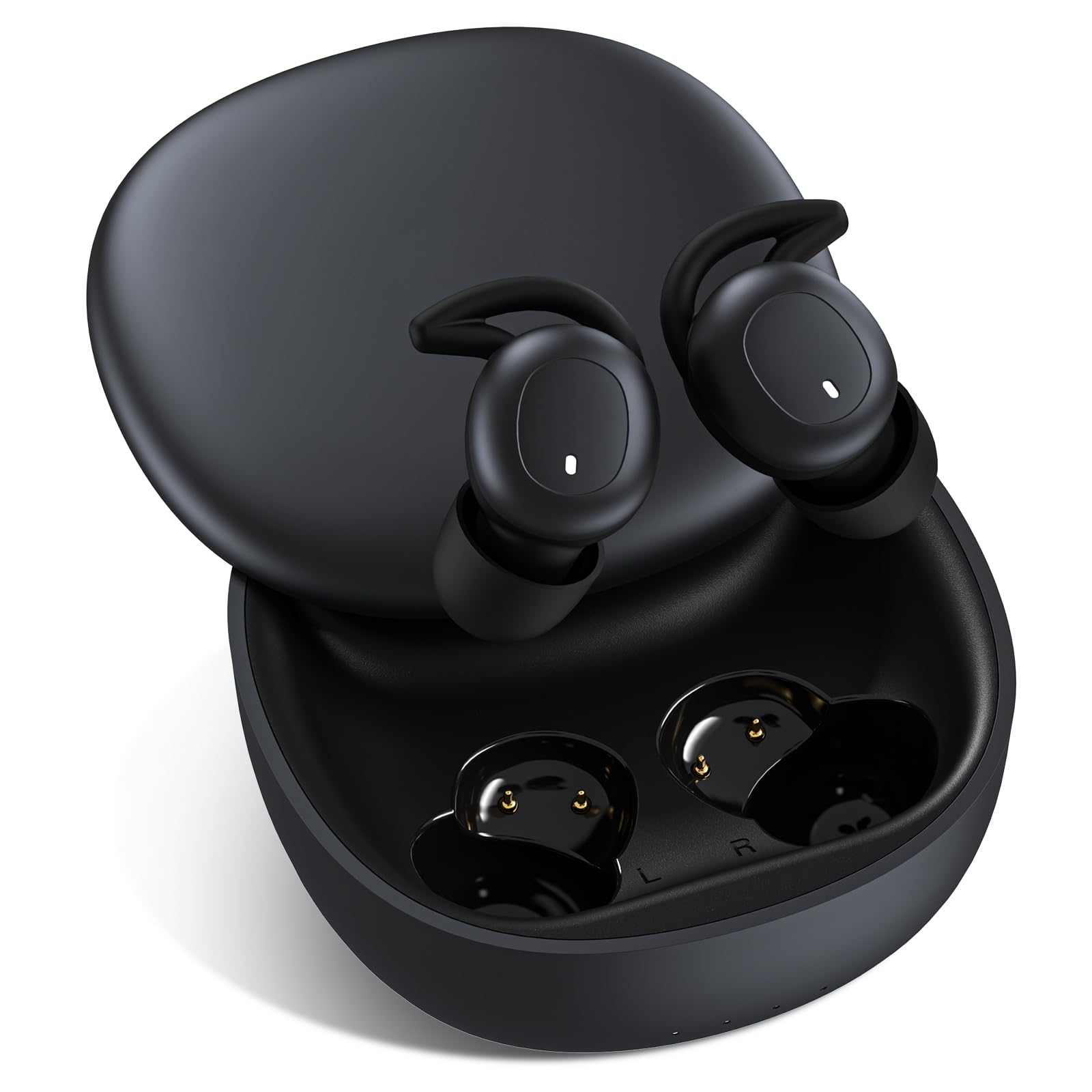 Jiwuzhineng Wireless Sleep Upgraded Bluetooth Painless Wireless High Sound Separate Left and Right Touch Automatic Fast Compatible with iOS and Black чёрный
Jiwuzhineng Wireless Sleep Upgraded Bluetooth Painless Wireless High Sound Separate Left and Right Touch Automatic Fast Compatible with iOS and Black чёрный