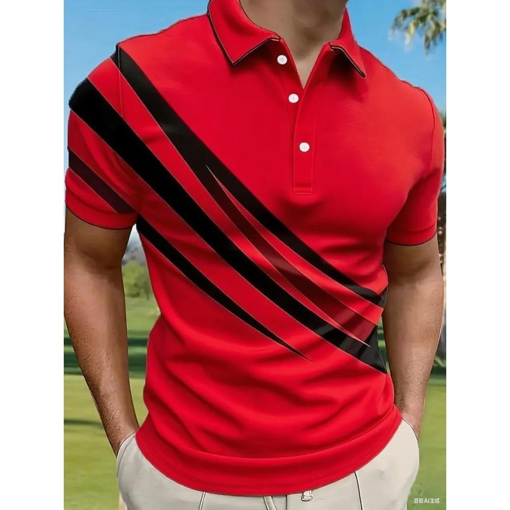 Colored Line Men s 3D Printed Polo Shirt Short-sleeved Polo Shirt Men s Fashionable Clothing Loose Oversized Golf Sport 3XL червоний
Colored Line Men s 3D Printed Polo Shirt Short-sleeved Polo Shirt Men s Fashionable Clothing Loose Oversized Golf Sport 3XL червоний