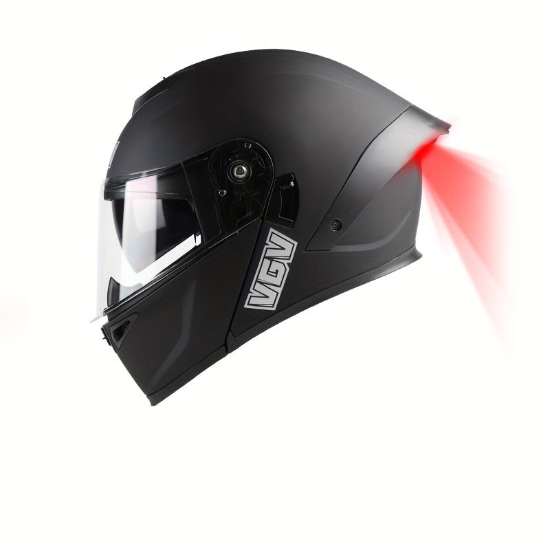 Мотоциклетный шлем для мужчин и женщин, безопасный шлем для скутера/мотоцикла с перезаряжаемыми светодиодными фонарями M
Мотоциклетный шлем для мужчин и женщин, безопасный шлем для скутера/мотоцикла с перезаряжаемыми светодиодными фонарями M