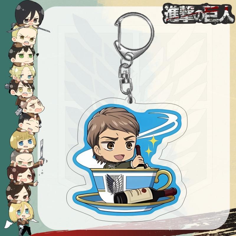 Attack On Titan Acrylic Fun Keychain Jewelry Fans Gifts Bag Charm Keyring Creative Key Chain Pendant Cartoon Peripheral Product 6 cm
Attack On Titan Acrylic Fun Keychain Jewelry Fans Gifts Bag Charm Keyring Creative Key Chain Pendant Cartoon Peripheral Product 6 cm