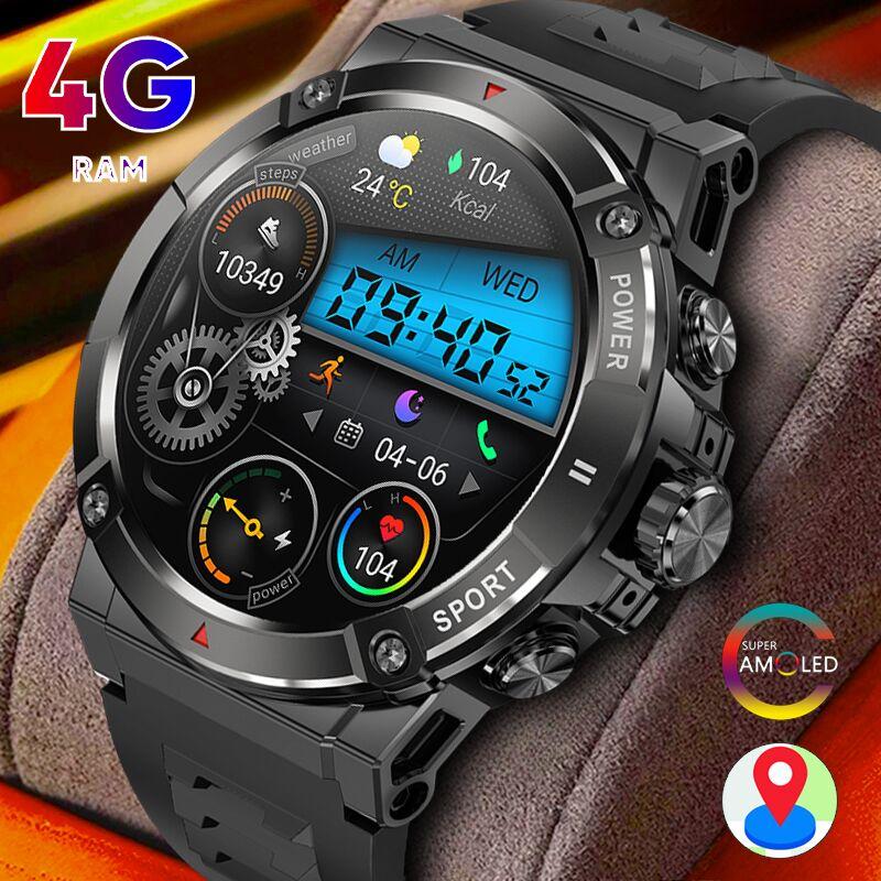 SACOSDING Sports Smart Watch Heart Rate Bluetooth Call 1.43inch Amoled Screen Off-line Map IP68 Waterproof Men Compass Outdoor GPS Smartwatch
SACOSDING Sports Smart Watch Heart Rate Bluetooth Call 1.43inch Amoled Screen Off-line Map IP68 Waterproof Men Compass Outdoor GPS Smartwatch
