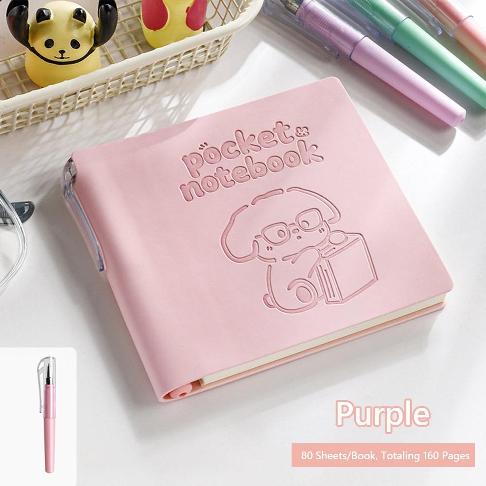 Durable Portable Pocket Book Puppy Thickens Mini Notepad Horizontal Line Square Notepad Students розовый
Durable Portable Pocket Book Puppy Thickens Mini Notepad Horizontal Line Square Notepad Students розовый