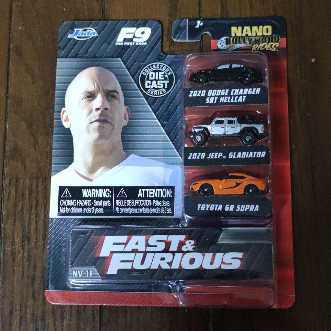 Jada Toys Fast Furious NANO Dodge Charger Minicar &
Jada Toys Fast Furious NANO Dodge Charger Minicar &
