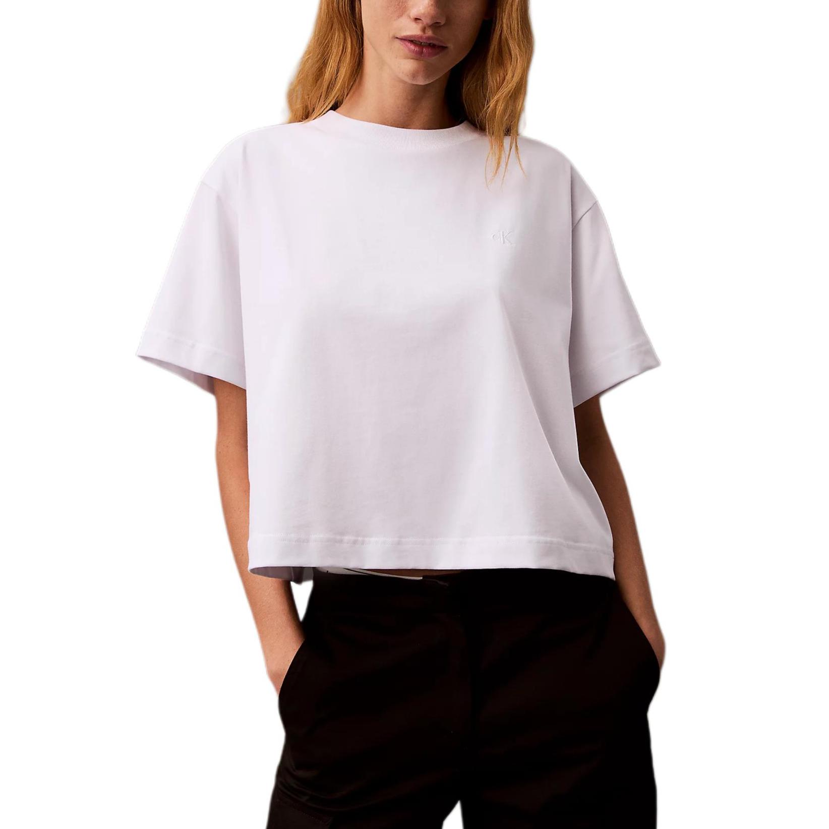 Calvin Klein Loose Short Rainbow Print Round Neck Short Sleeve T-Shirt Women Tops Bright-White LV047AB811-YAA XS
Calvin Klein Loose Short Rainbow Print Round Neck Short Sleeve T-Shirt Women Tops Bright-White LV047AB811-YAA XS