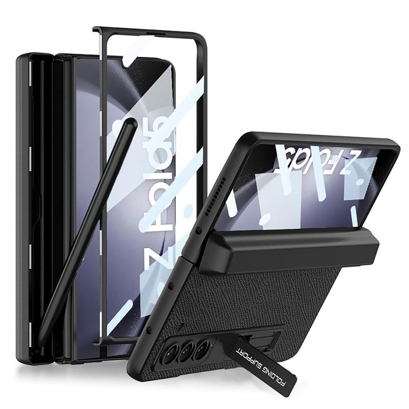 Простые кожаные магнитные складные чехлы для телефонов Samsung Z Fold 5 4 3, пленочный чехол из закаленного стекла, противоударный корпус без ручки
Простые кожаные магнитные складные чехлы для телефонов Samsung Z Fold 5 4 3, пленочный чехол из закаленного стекла, противоударный корпус без ручки