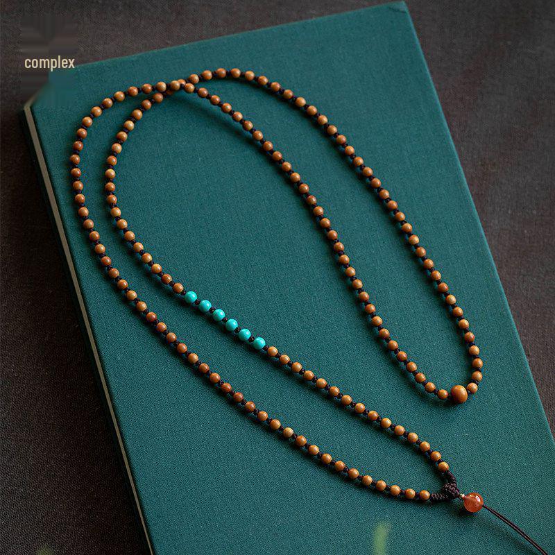 Hand-Woven Olive Pit Jade Pendant Necklace Sweater Chain
Hand-Woven Olive Pit Jade Pendant Necklace Sweater Chain